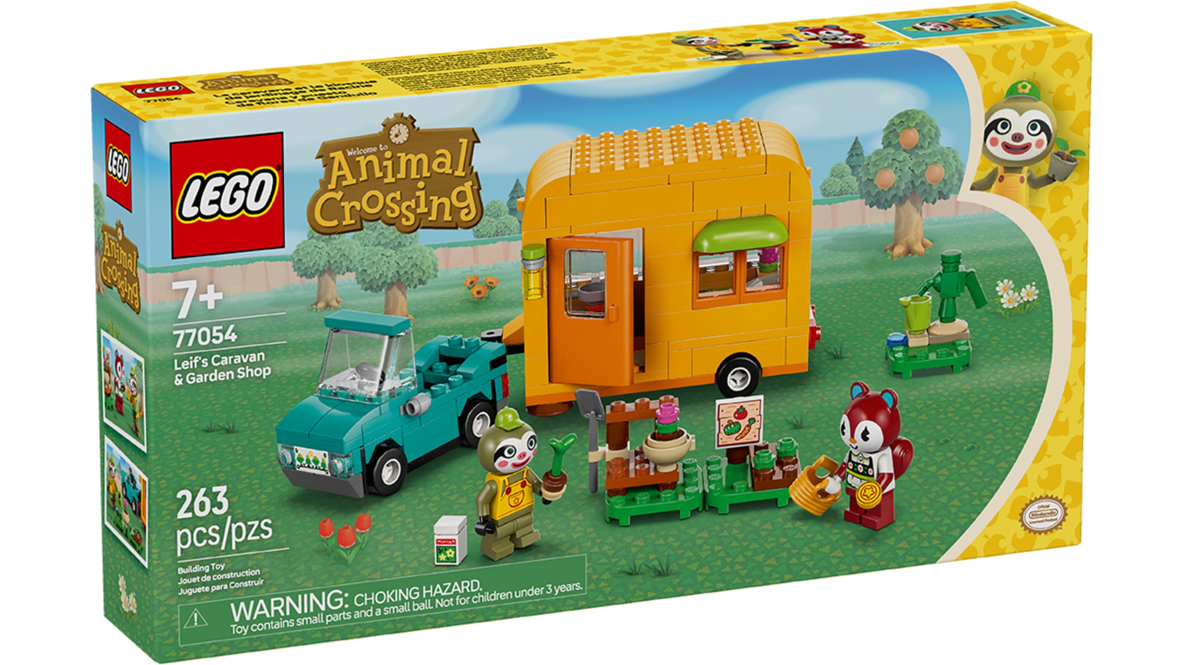 LEGO® Animal Crossing™ Leif's Caravan & Garden Shop - Nintendo